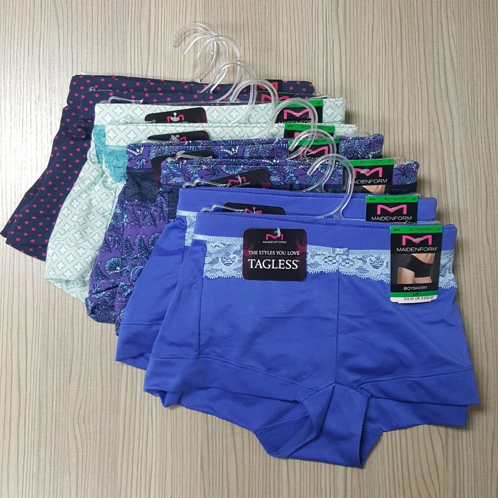 8 Pcs Combo Maidenform Boyshorts